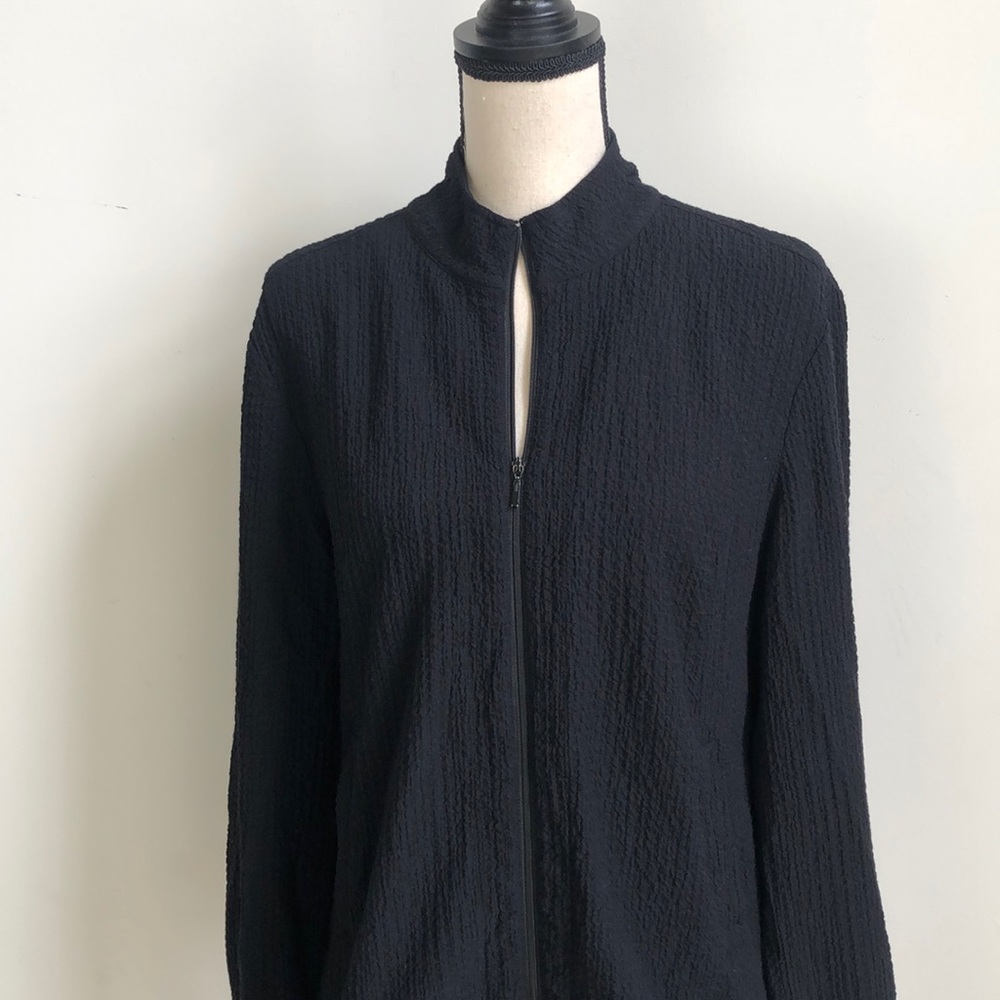 Orvis Gorpcore Zippered Light Weight Black Jacket Sz L - Picture 2 of 8